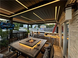 Aluminum Pergola, Brookline, MA